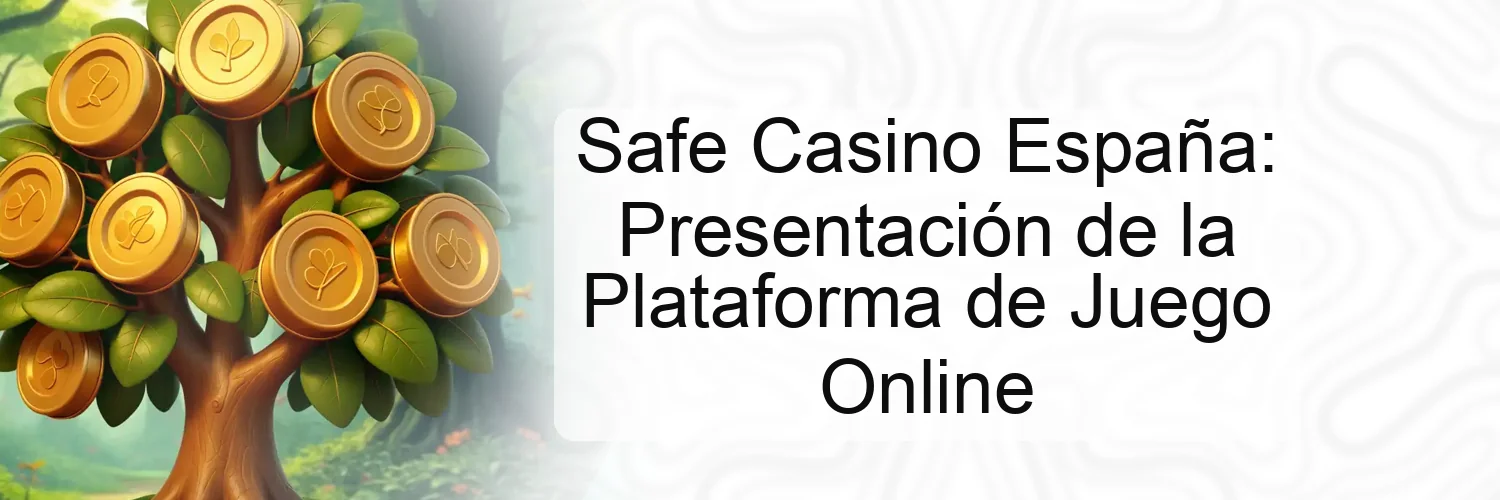 Safe Casino España: Presentación de la Plataforma de Juego Online